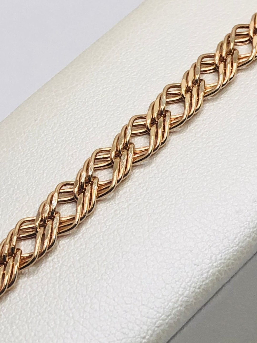 Браслет NN GOLD NN-82/271 длина 19 см, вес 2.98 г золото, плетение тройной ромб купить,219950