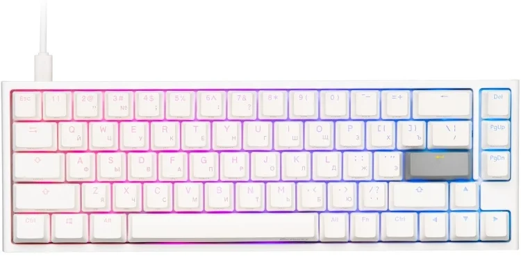 Клавиатура Ducky One 2 SF Cherry Red DKON1967ST-RRUPDWWT1 White купить,NaN