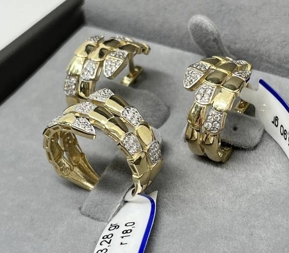 Exclusive Gold Aij228 вес 9.18 г золото, без вставок купить,685700