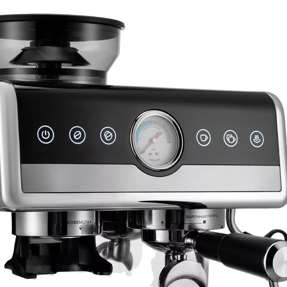 Кофейная станция Kitfort КТ-7413 silver/black