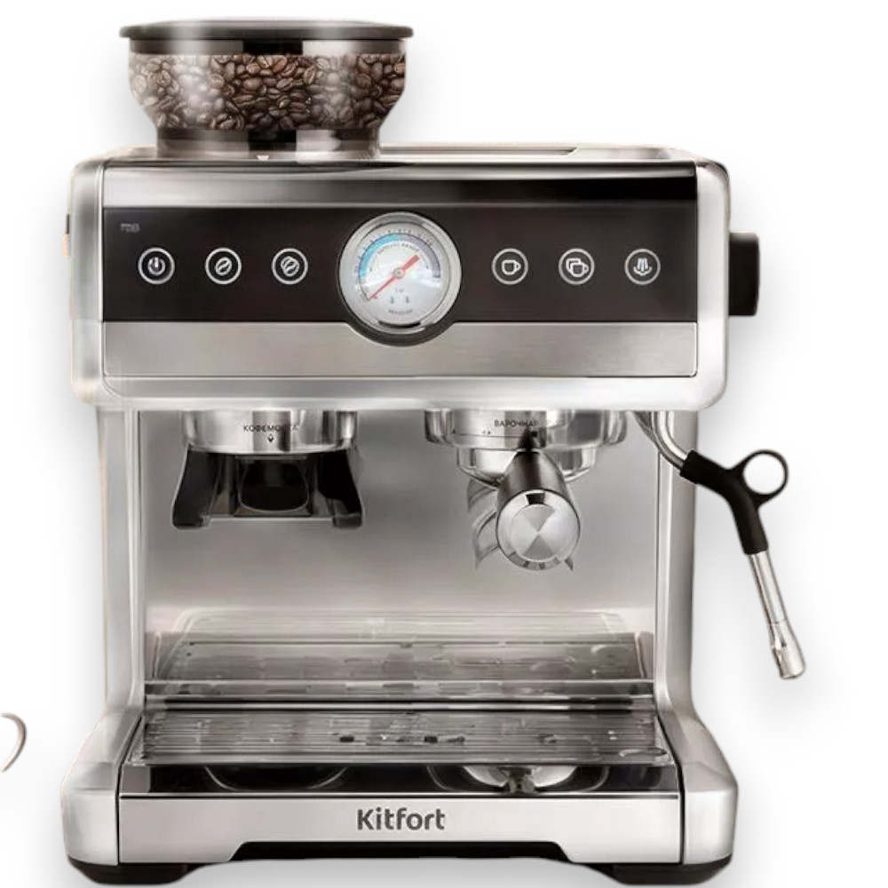 Кофейная станция Kitfort КТ-7413 silver/black