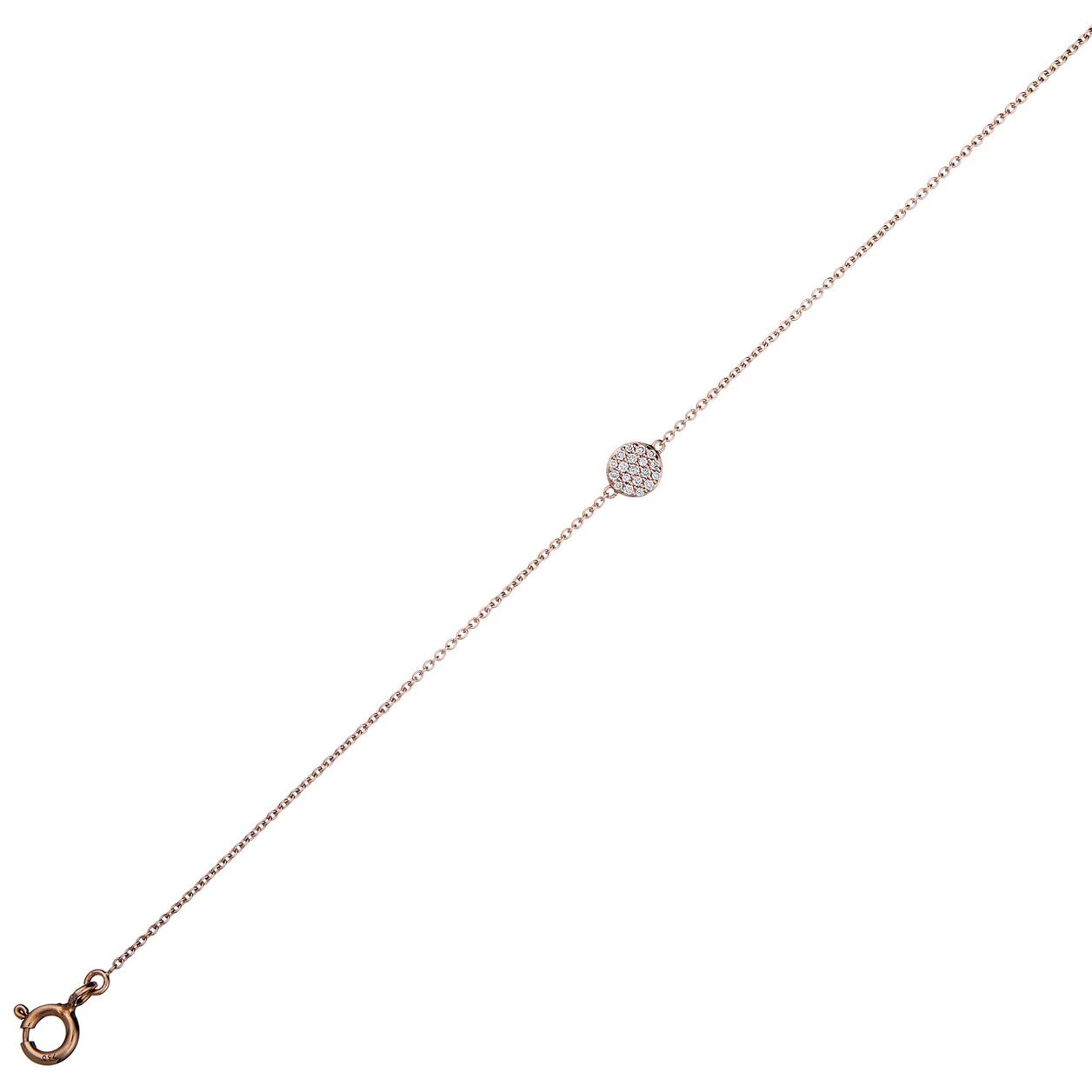 Браслет Crivelli 6496 crv 19р 0,9гр 0,06ct. купить,NaN