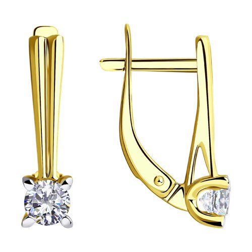 Серьги Diamant 53-120-00782-1 2,07гр. купить,235831