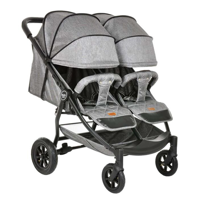 Коляска для двойни Pituso Duocity Grey Metallic купить,NaN