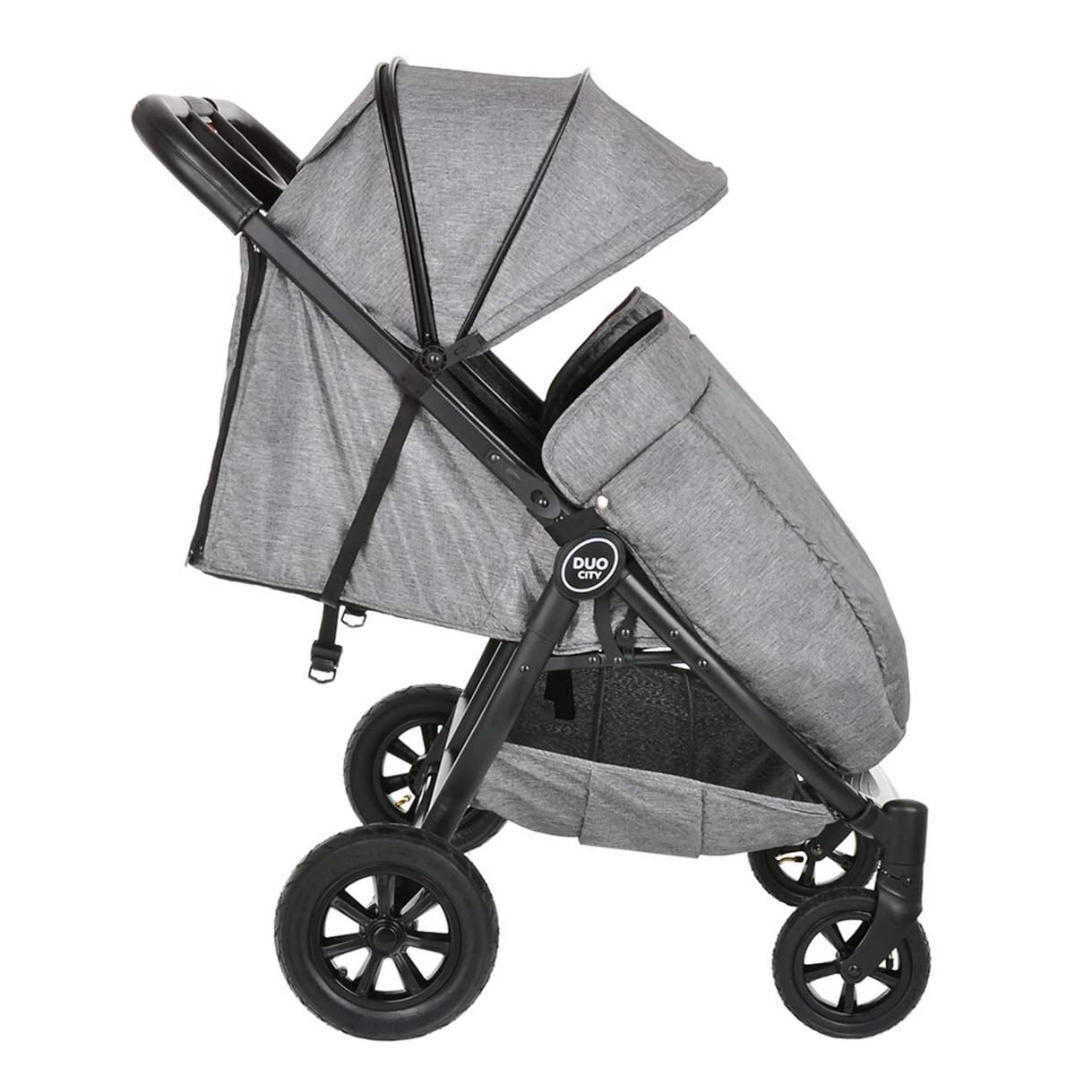 Коляска для двойни Pituso Duocity Grey Metallic купить,NaN
