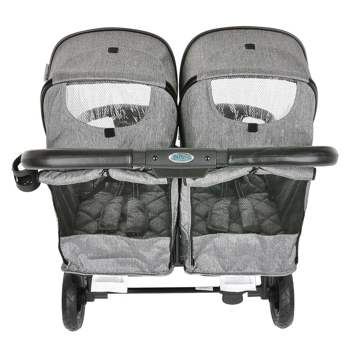 Коляска для двойни Pituso Duocity Grey Metallic купить,NaN