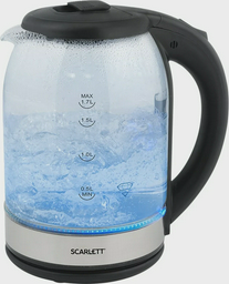 Чайник Scarlett SC-EK27G10 1.7 л серебристый