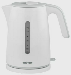 Электрочайник Zelmer ZCK7621S 1.7 л белый