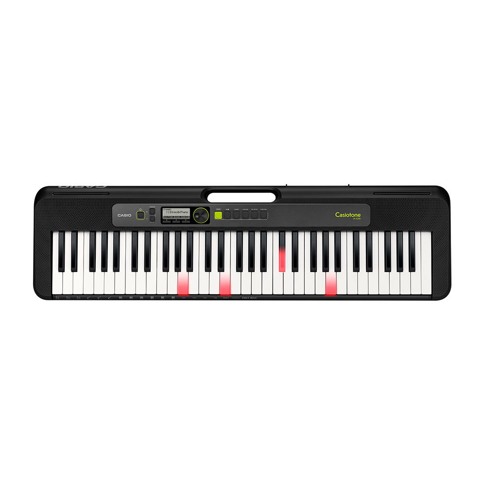 Синтезатор Casio LK-S250C7 черный