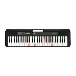 Синтезатор Casio LK-S250C7 черный