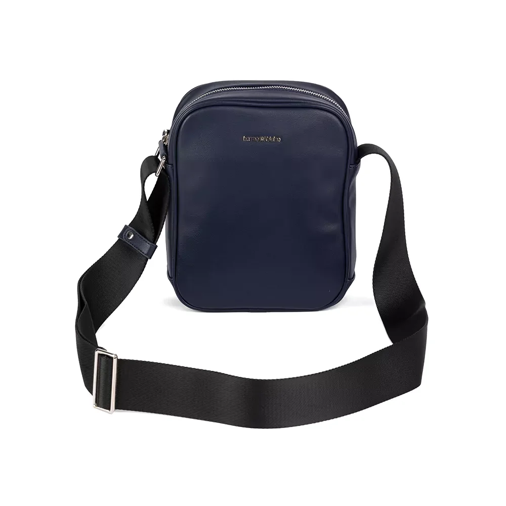 Сумка мужская Harmont & Blaine Reported bag Grained Solid 001 синяя
