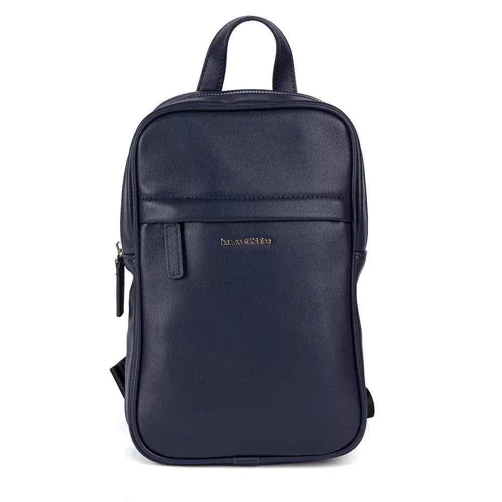 Сумка мужская Harmont & Blaine Chest Rig bag Grained Solid 003 синяя
