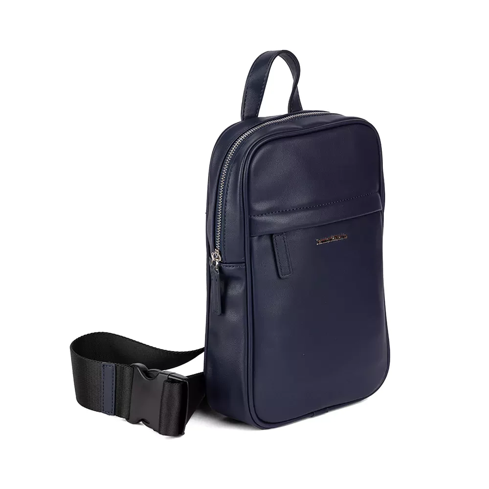 Сумка мужская Harmont & Blaine Chest Rig bag Grained Solid 003 синяя - ForteMarket Сумка мужская Harmont & Blaine Chest Rig bag Grained Solid 003 синяя купить,0