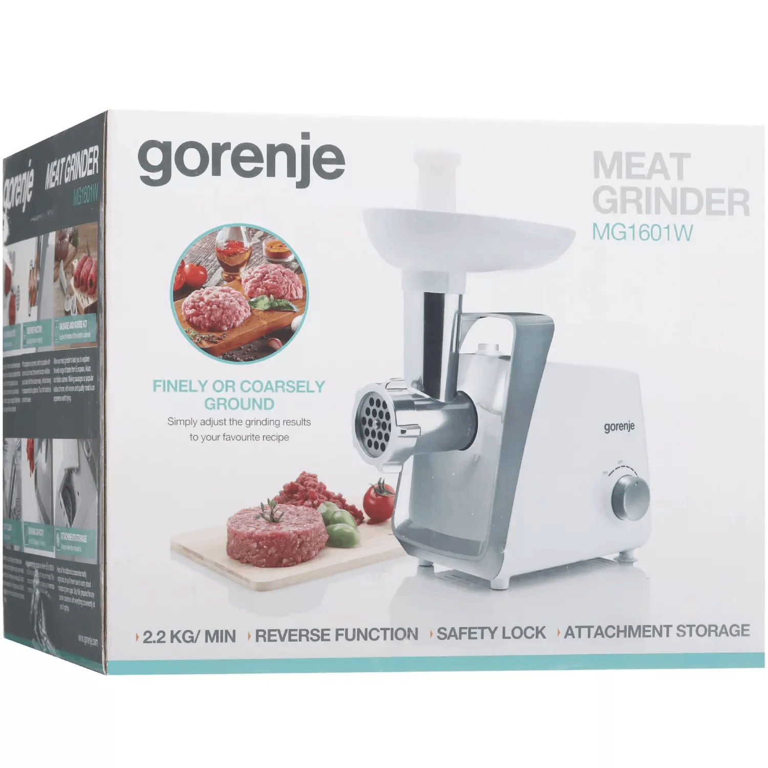 Мясорубка Gorenje MG 1601 W белая купить,NaN