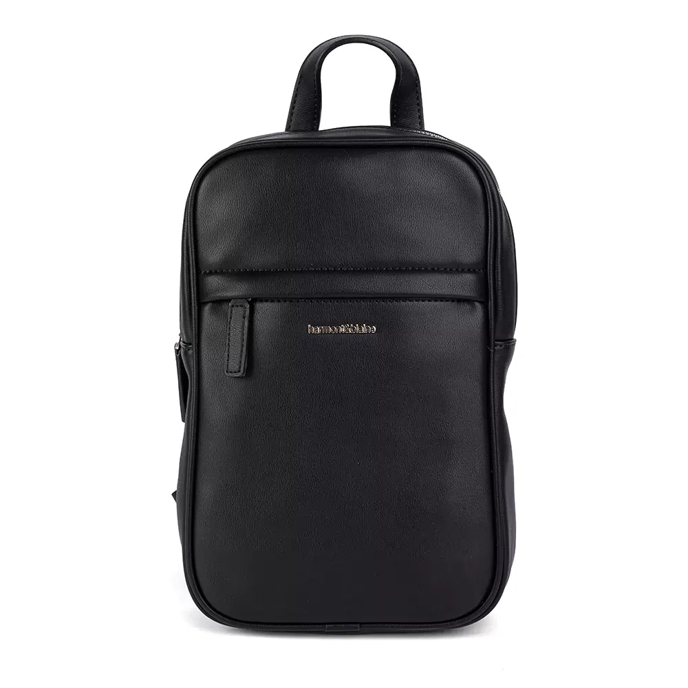 Сумка мужская Harmont & Blaine Chest Rig bag Grained Solid 003 черная