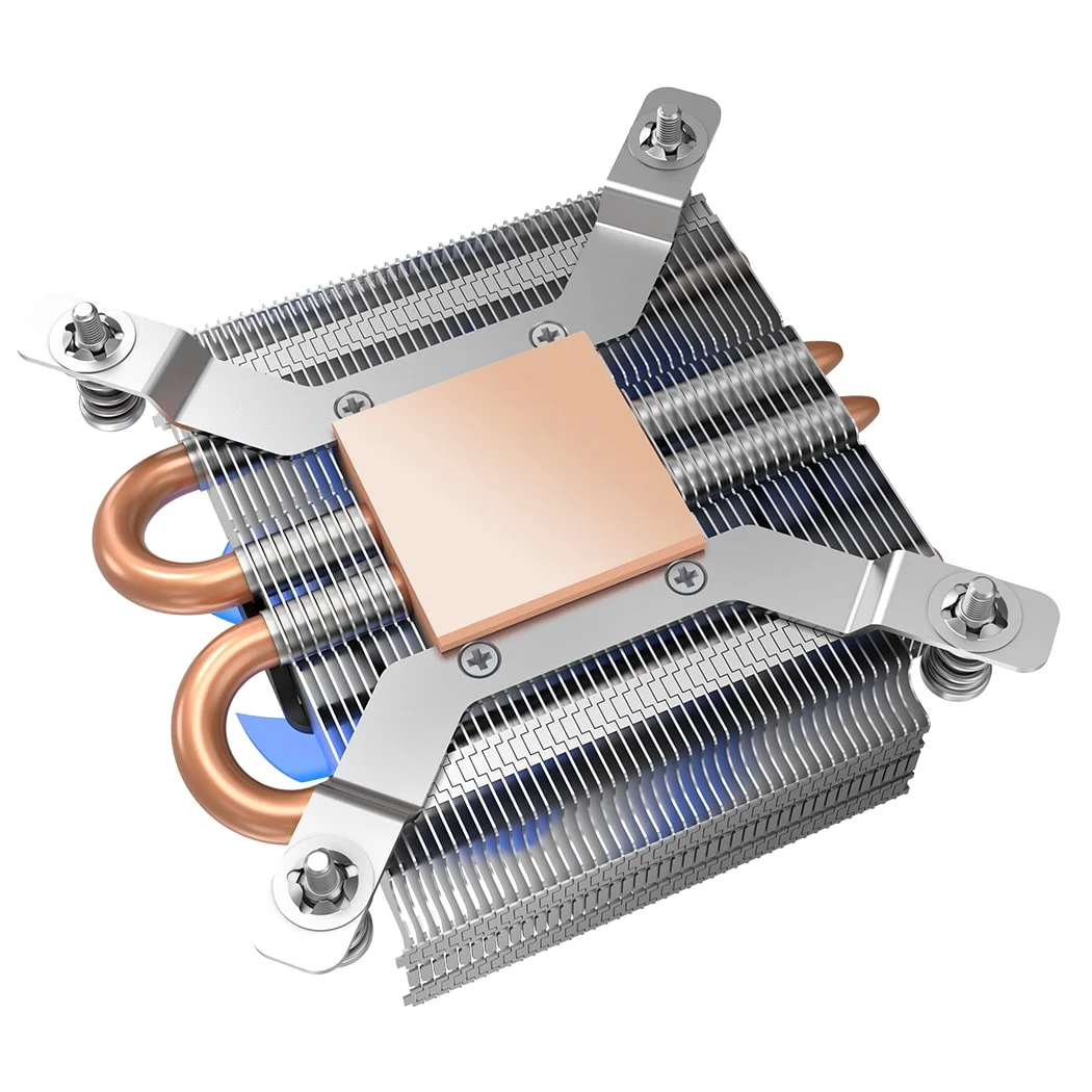 Кулер PCCooler S85 Blue купить,0