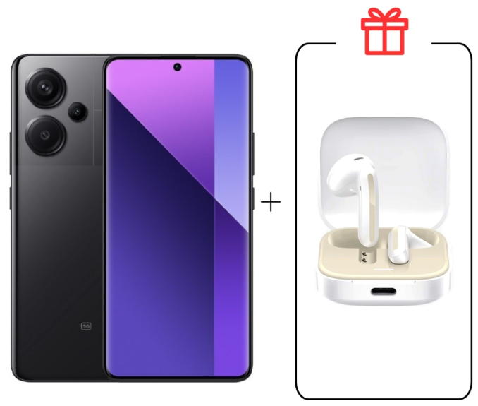 Смартфон Xiaomi Redmi Note 13 Pro+ 5G NFC 8/256GB Midnight Black + подарок купить,NaN