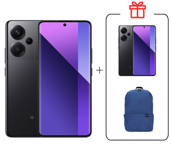 Смартфон Xiaomi Redmi Note 13 Pro+ 5G NFC 8/256GB Midnight Black + подарок купить,NaN