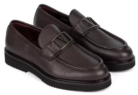 Лоферы Valentino 20294 RGM.V Brown 43 купить,0