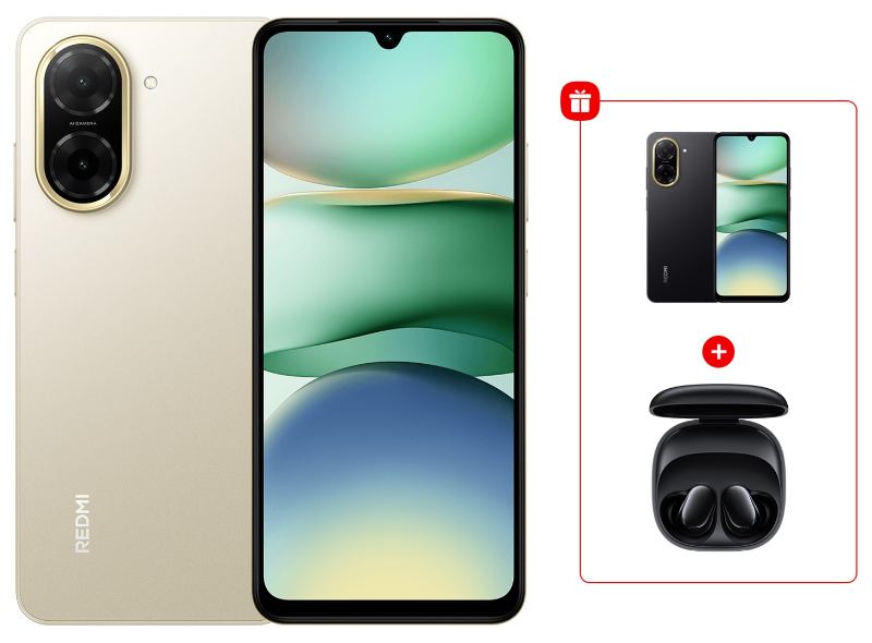 Смартфон Xiaomi Redmi A5 4G 4/128Gb Sandy Gold + подарок купить,NaN
