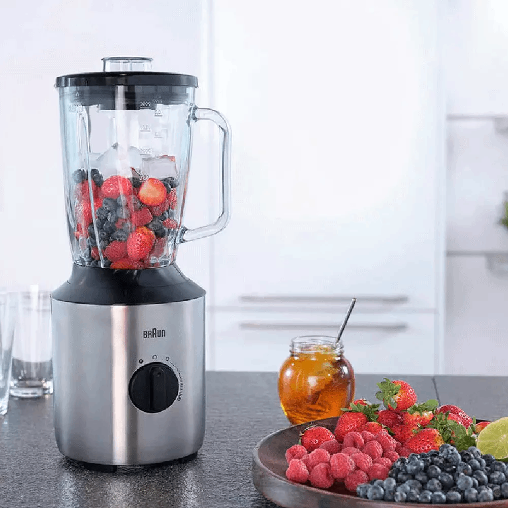 Блендер Braun JB 3272 SI BL серебристый купить,NaN