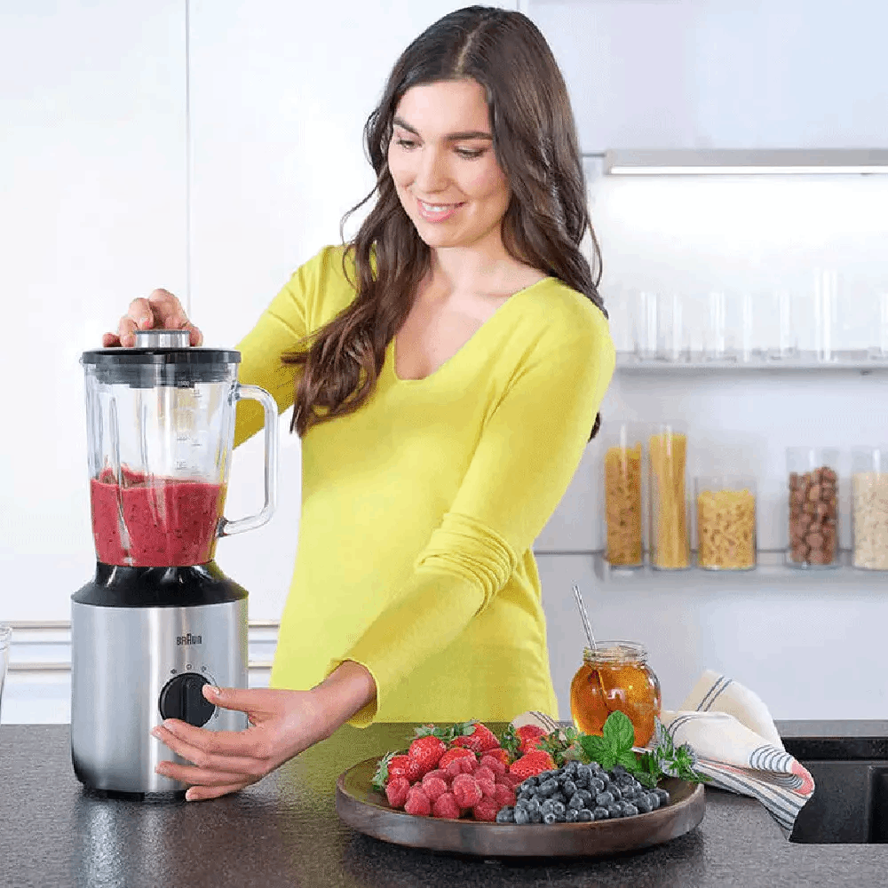 Блендер Braun JB 3272 SI BL серебристый купить,NaN