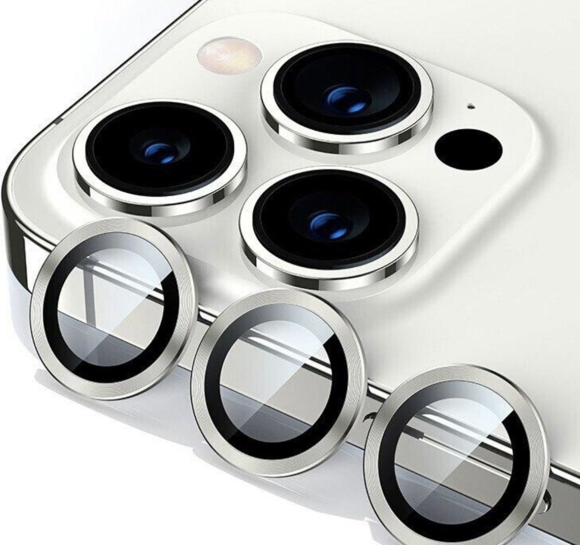 Стекло OEM для Apple iPhone 14 Pro серебристый