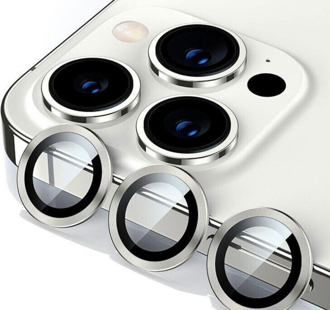Стекло OEM для Apple iPhone 14 Pro серебристый