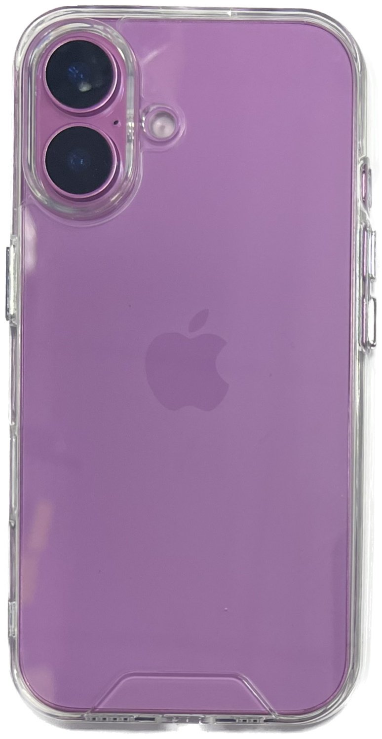 Чехол Space для Apple iPhone 16 прозрачный купить,683