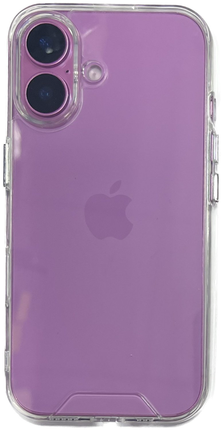 Чехол Space для Apple iPhone 16 прозрачный купить,683