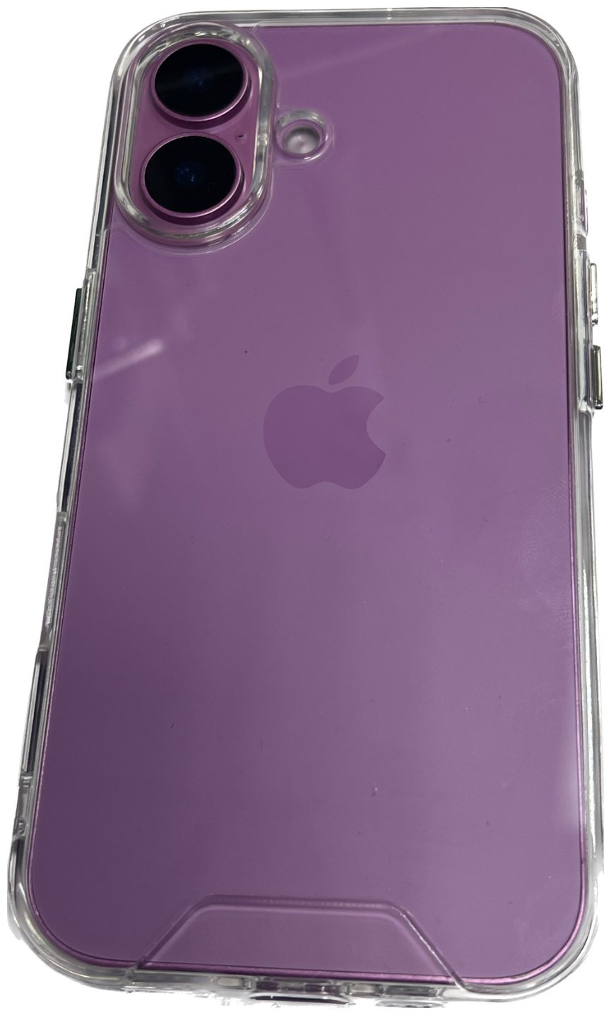 Чехол Space для Apple iPhone 16 прозрачный купить,683