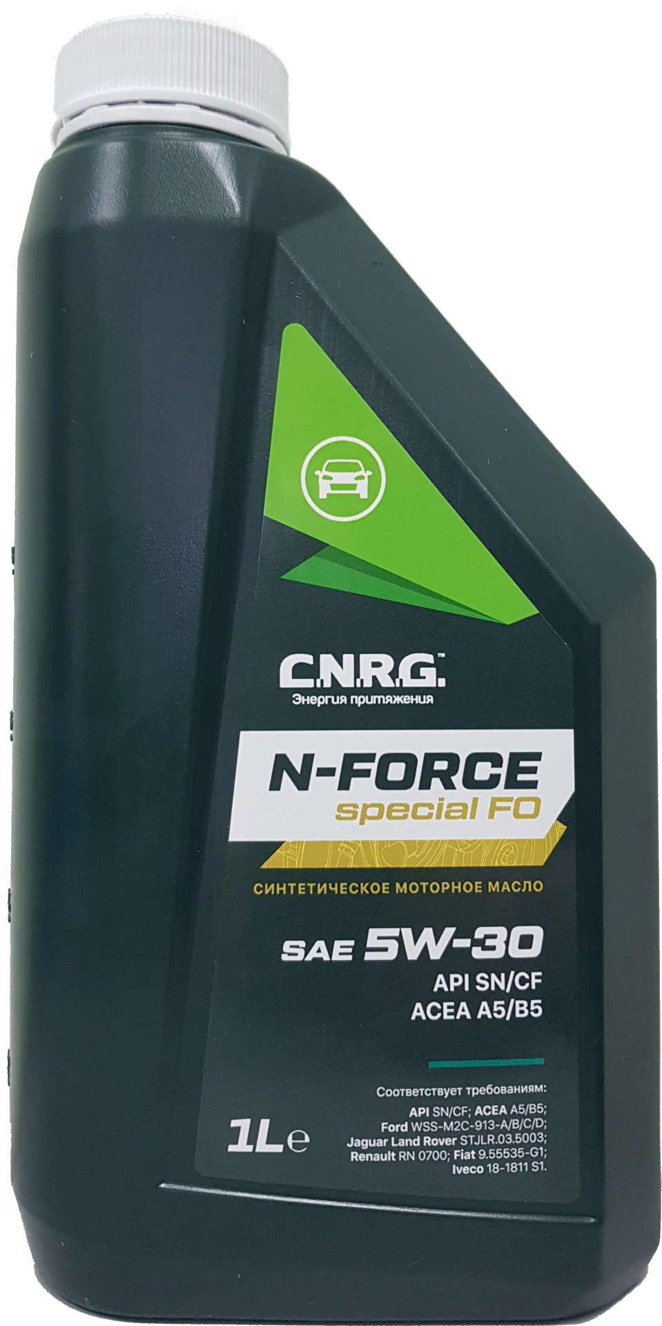 Моторное масло Синтетическое C.N.R.G. N-Force Special FO 5W-30 1 л купить,NaN