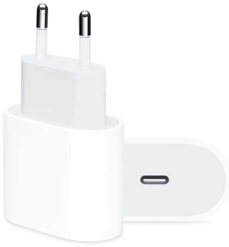 Зарядное устройство MU7V2ZM/A Lightning, USB Type-C белый