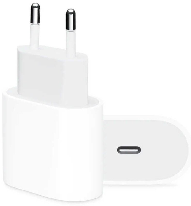 Зарядное устройство MU7V2ZM/A Lightning, USB Type-C белый