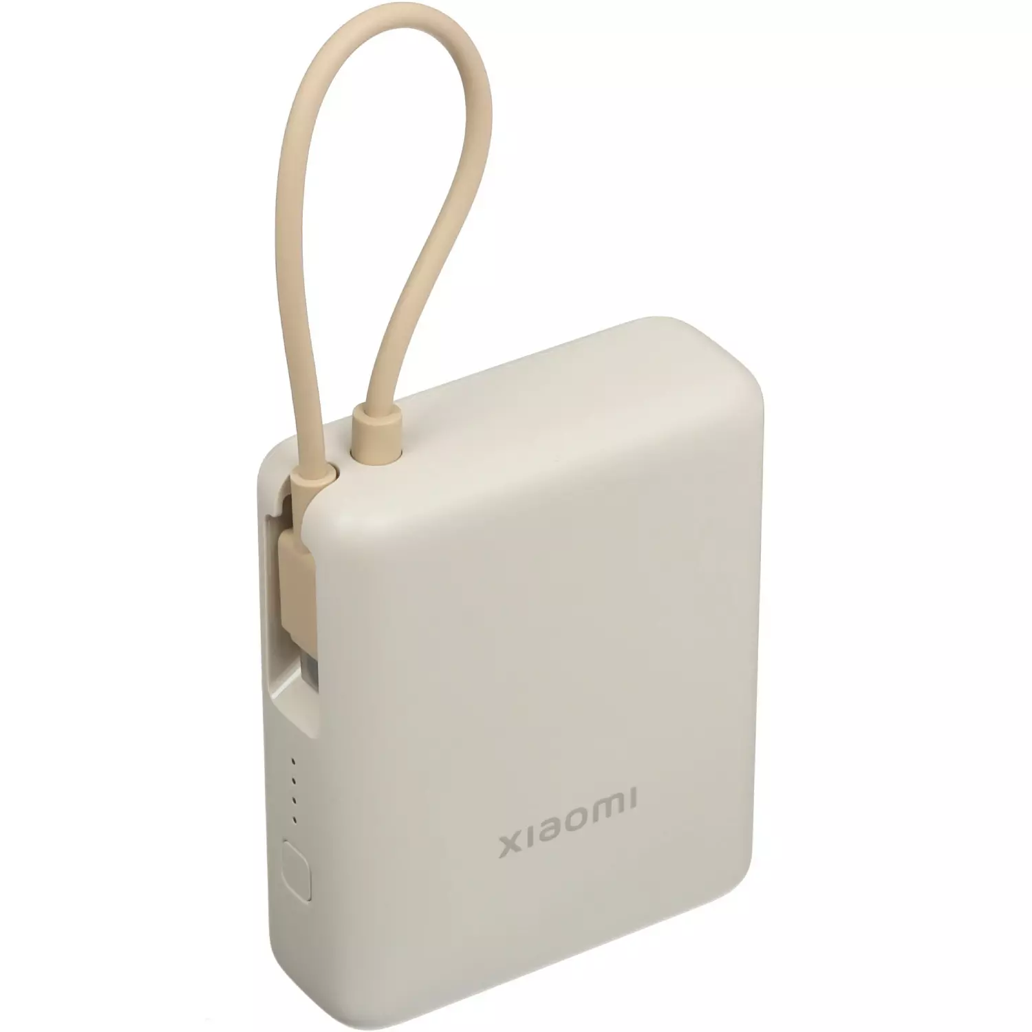 Power Bank Xiaomi 33W 10000mAh Integrated Cable Tan