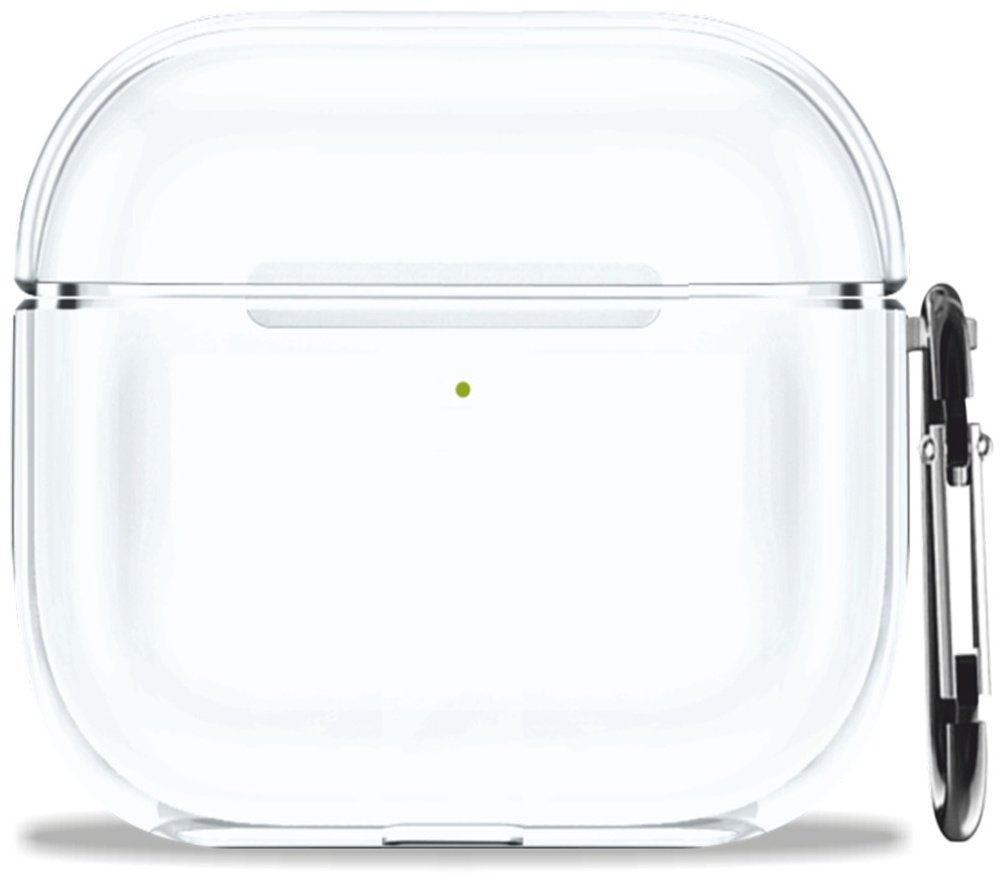 Чехол Mcover для Apple AirPods 4 прозрачный