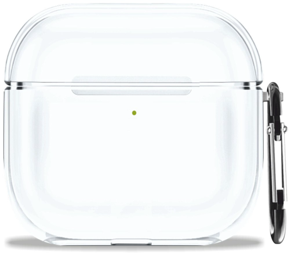 Чехол Mcover для Apple AirPods 4 прозрачный