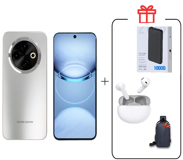 Смартфон Tecno Spark 30C 4/128Gb Titanium Gold+подарок купить,NaN