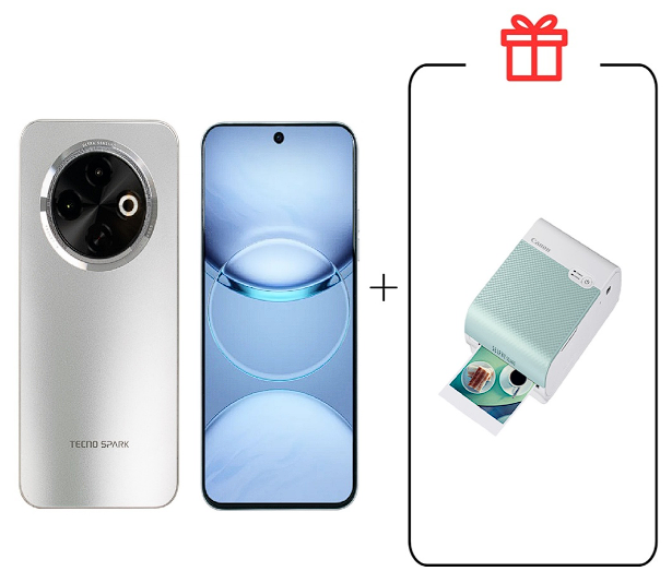 Смартфон Tecno Spark 30C 4/128Gb Titanium Gold+подарок купить,NaN
