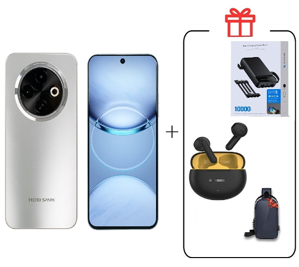 Смартфон Tecno Spark 30C 4/128Gb Titanium Gold+подарок купить,NaN