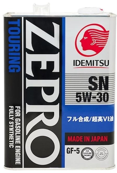 Моторное масло Синтетическое IDEMITSU Zepro Touring 5W-30 4 л