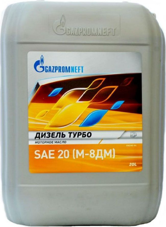 Моторное масло Минеральное Gazpromneft М-8ДМ 20 20 л купить,28200