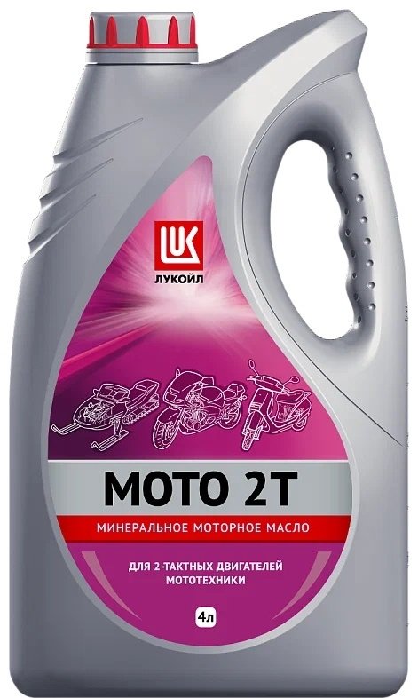 Моторное масло Минеральное ЛУКОЙЛ Moto 2T отсутствует 4 л
