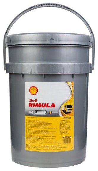 Моторное масло Минеральное SHELL RIMULA R4 X 15W-40 20 л