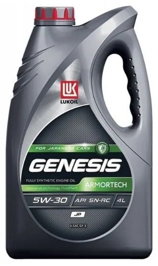 Моторное масло Синтетическое ЛУКОЙЛ GENESIS ARMORTECH 5W-30 4 л