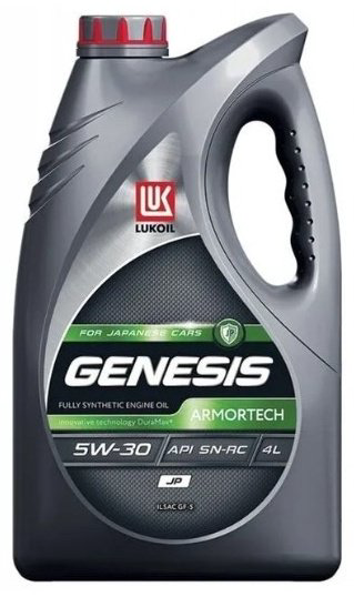 Моторное масло Синтетическое ЛУКОЙЛ GENESIS ARMORTECH 5W-30 4 л купить,25600