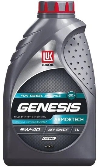Моторное масло Синтетическое ЛУКОЙЛ GENESIS ARMORTECH 5W-40 1 л