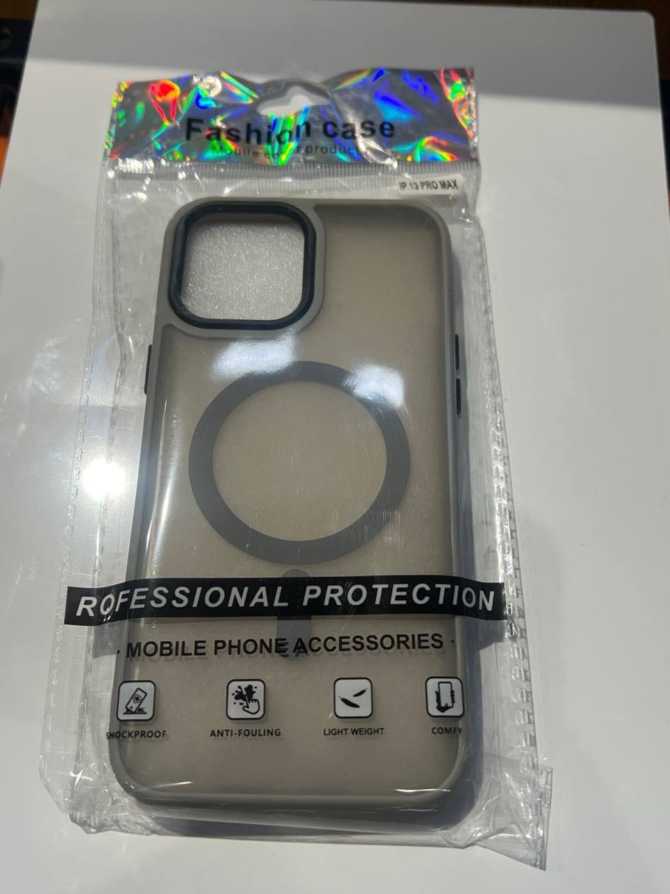 Чехол Akula mobile для Apple iPhone 13 Pro Max серый купить,NaN