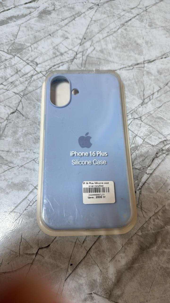 Чехол Akula mobile для Apple iPhone 16 Plus светло-голубой купить,NaN