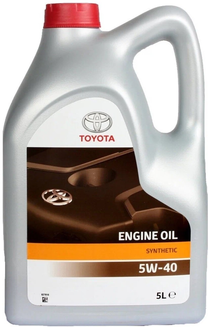 Моторное масло Синтетическое Toyota ENGINE OIL SYNTHETIC 5W-40 5 л